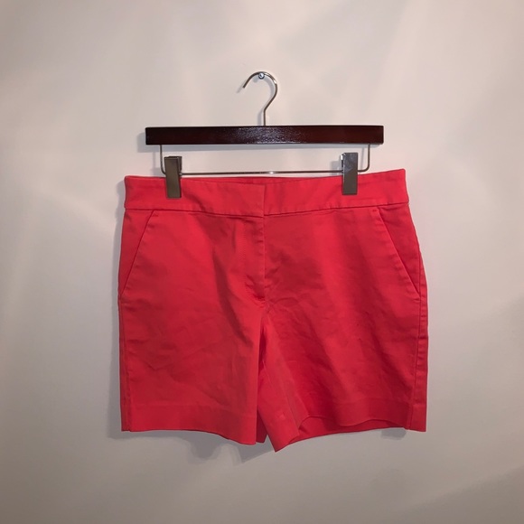 LOFT Pants - LOFT Womens Orange Dress Shorts